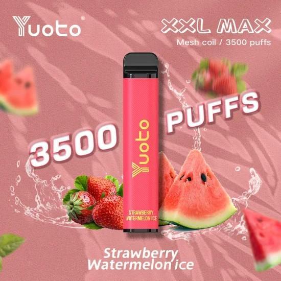 yuoto xxl max 3500 strawberry watermelon ice