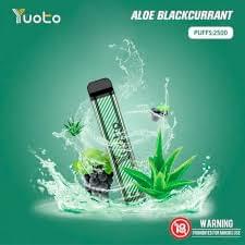 Yuoto xxl 2500 Aloe blackcurrant